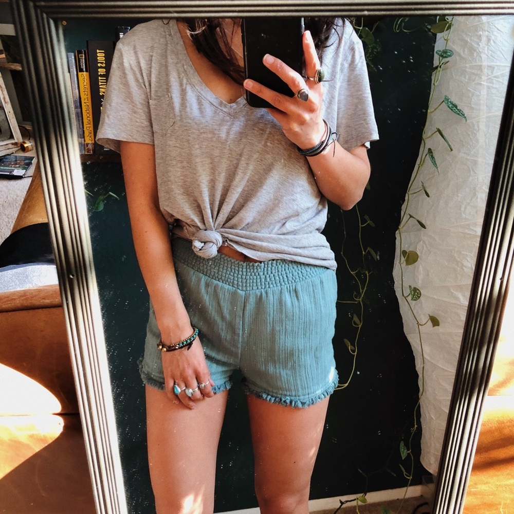 Madewell cotton shorts